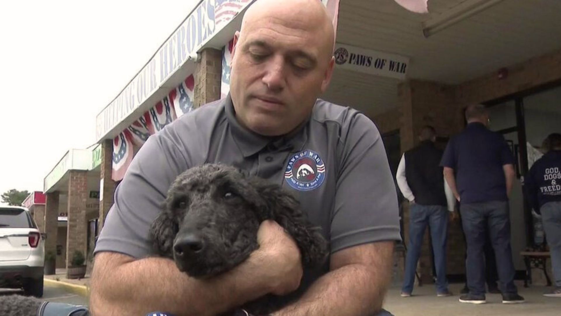 Long Island Marine Veteran Surprised With Service Dog In Honor Of Veterans Day
