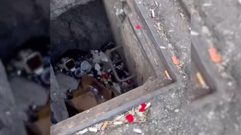 photo of a storm drain