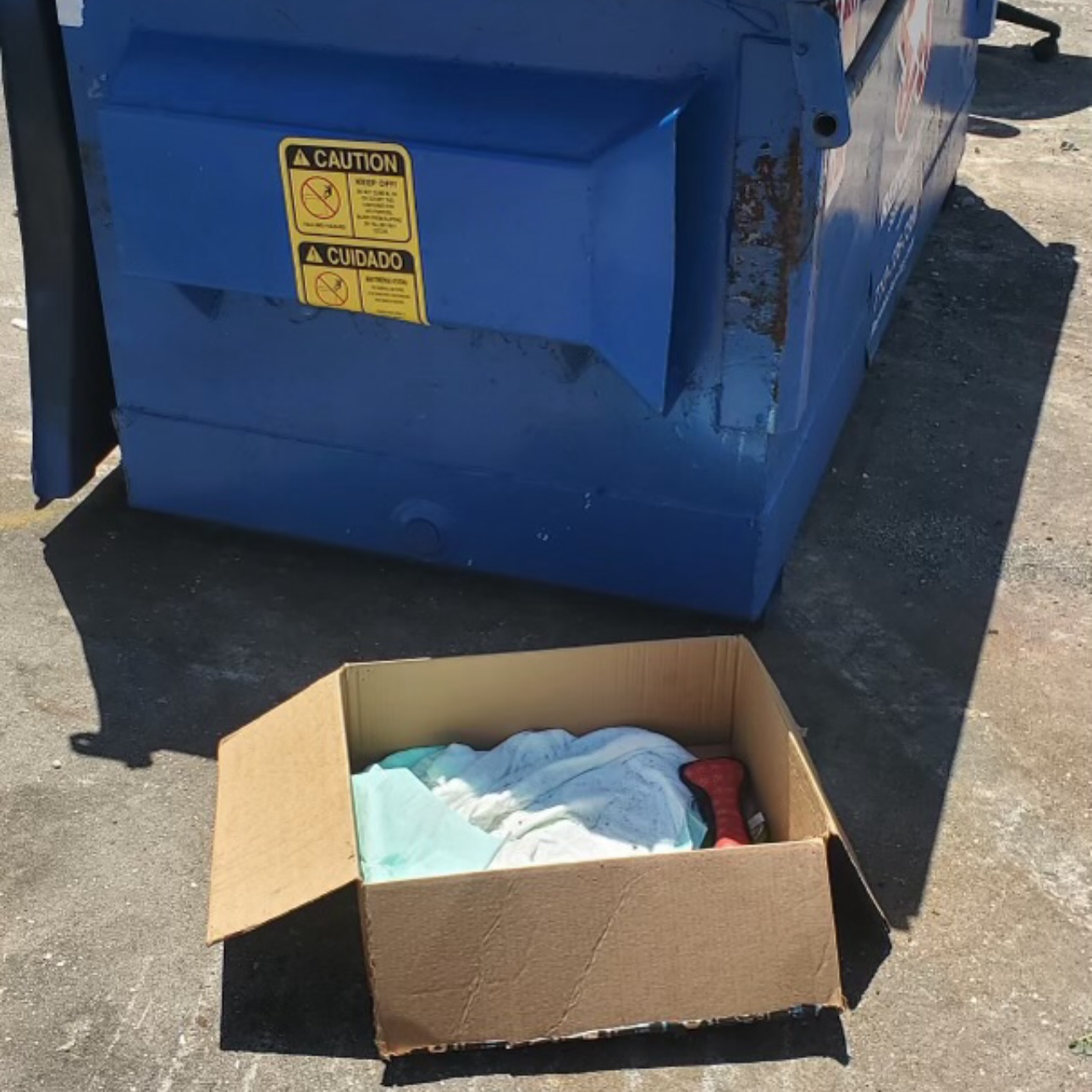 cardboard box