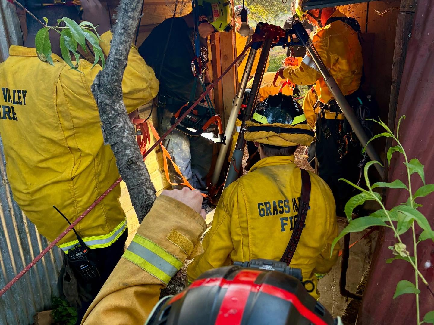 many firefighters