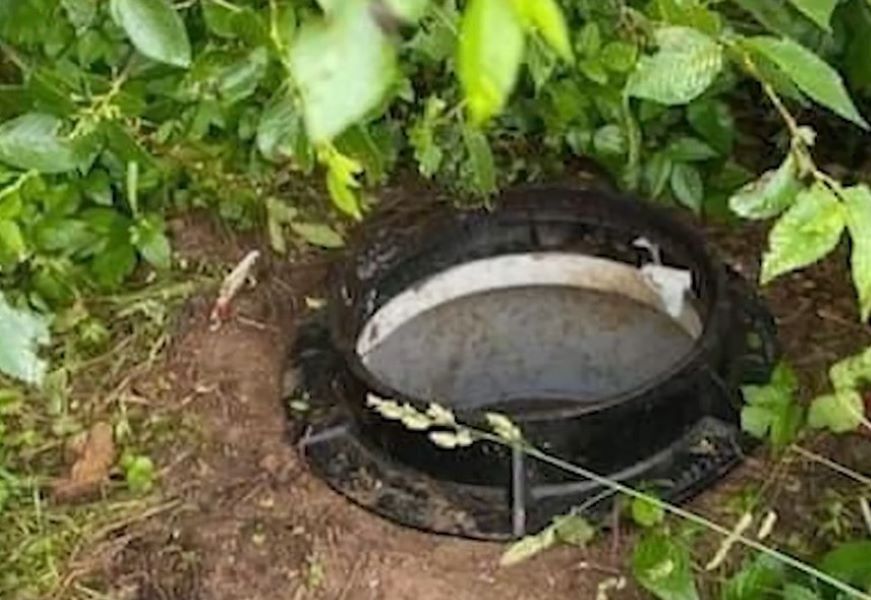 sewer entrance