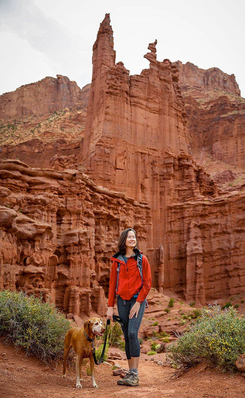 Fisher Towers: Red Rock Playground for Pups