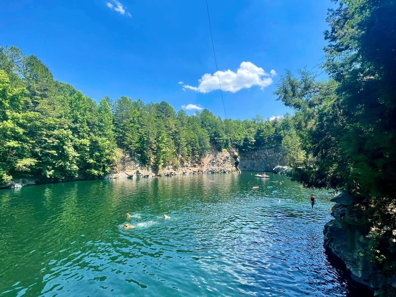 Carrigan Farms Quarry: Mother Nature's Swimming Pool