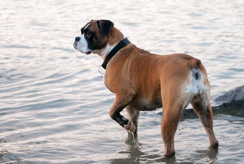 Boxer: Playful Beach Comedians