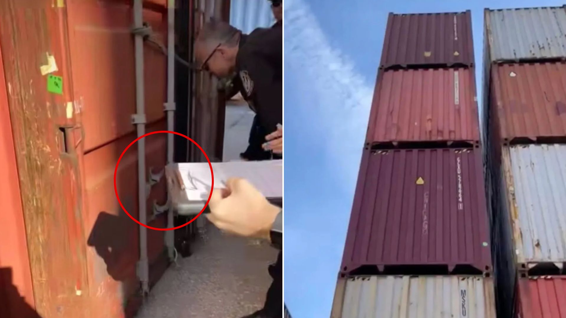 shipping containers