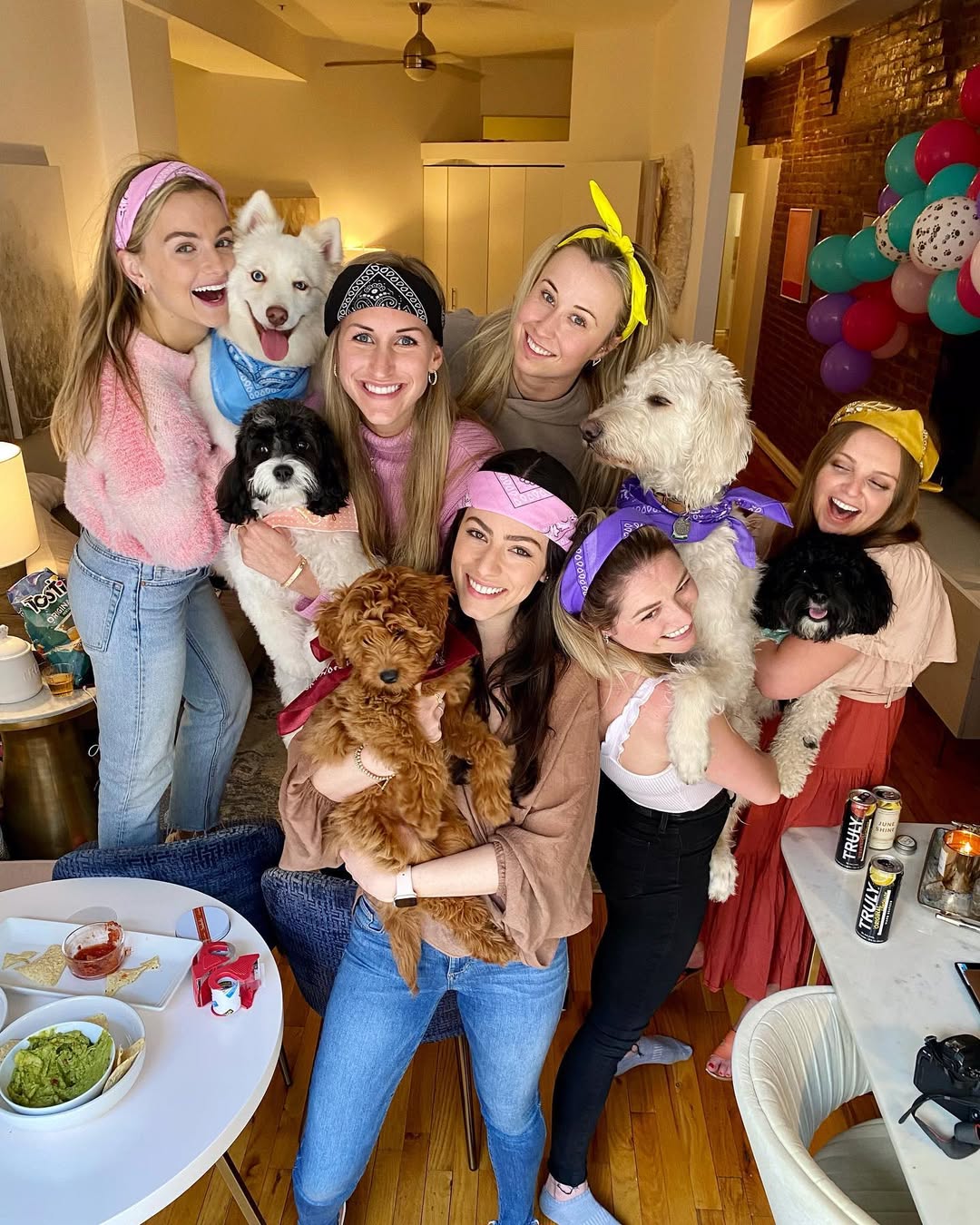 girls and dogs