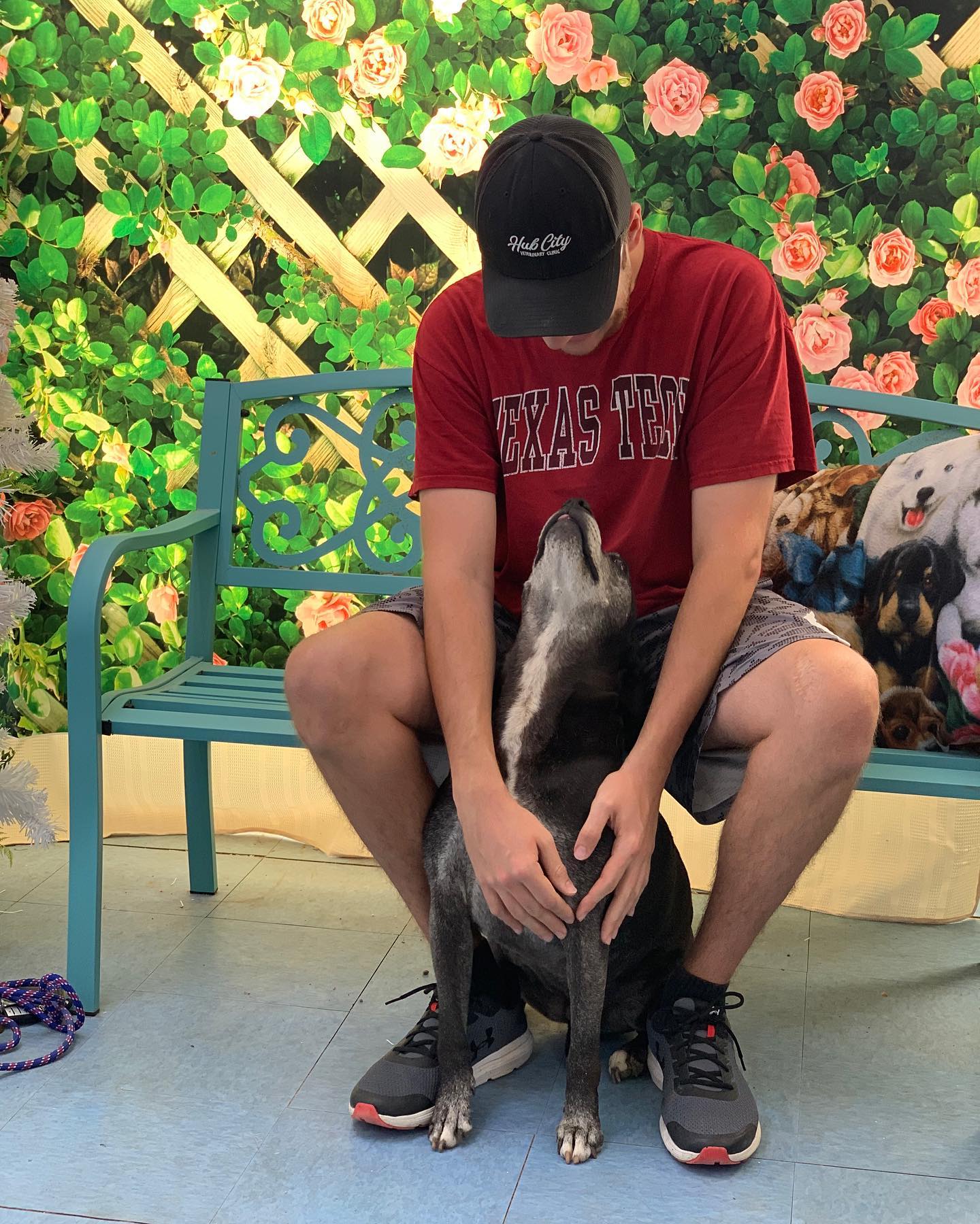 man and his dog