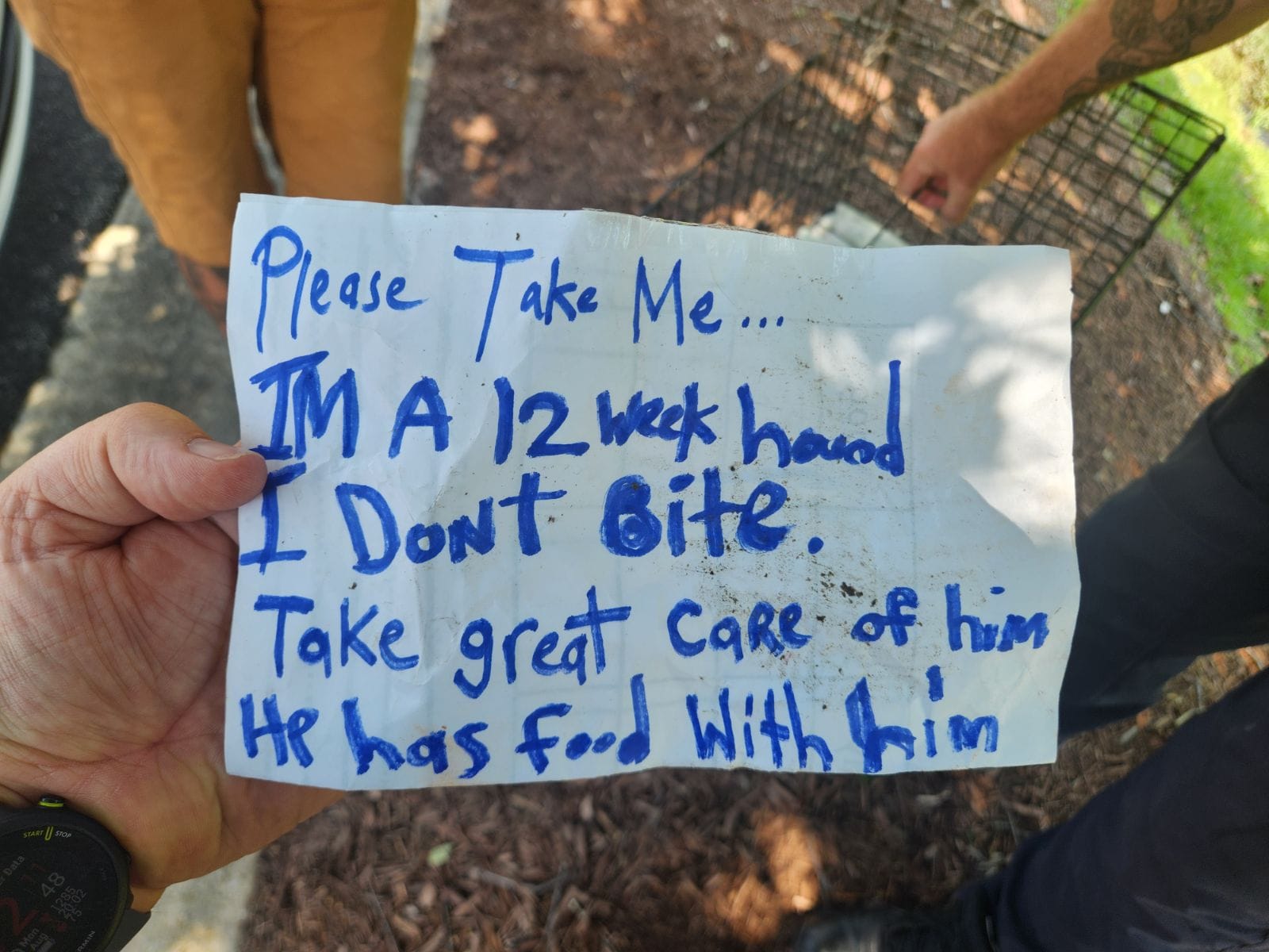 note on paper
