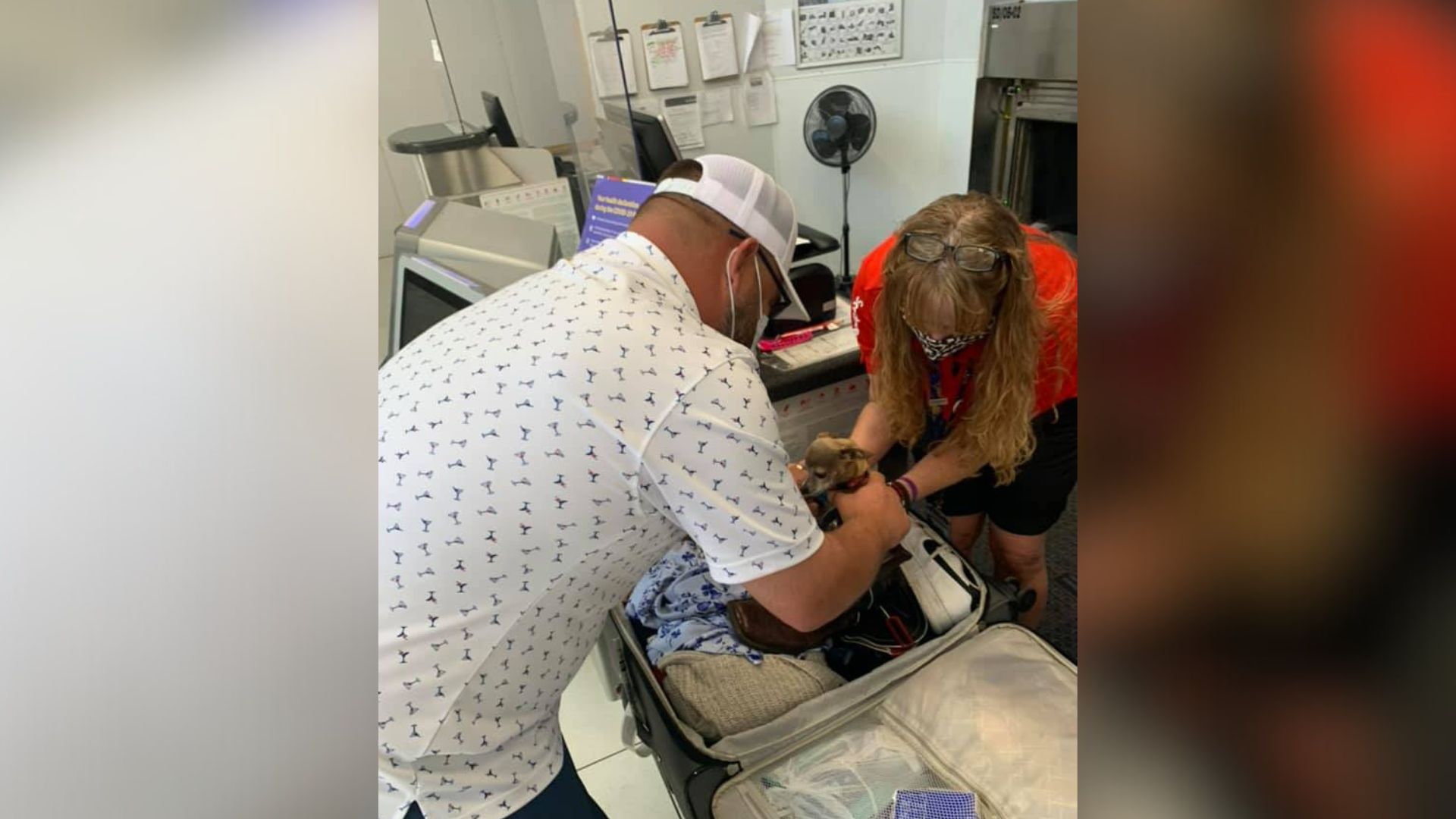 Airport Staff In Texas Discover A Hidden Passenger In Couple’s Overweight Suitcase 