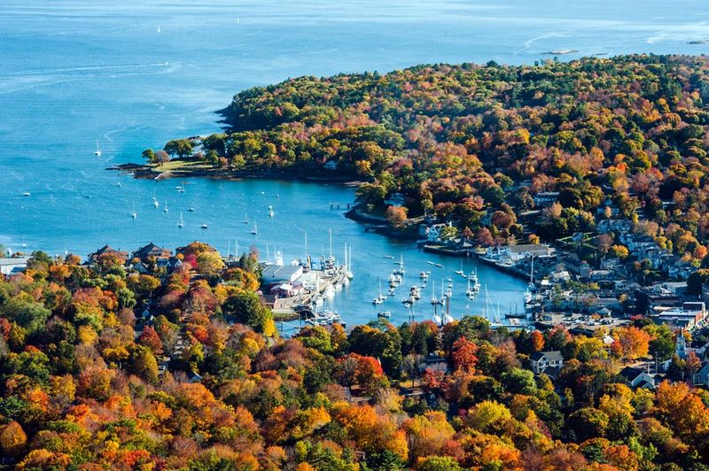 Camden Hills' Coastal Color Explosion