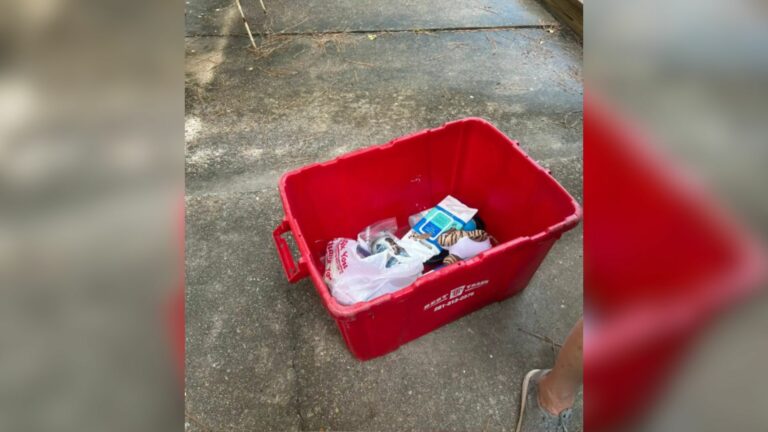 red bin