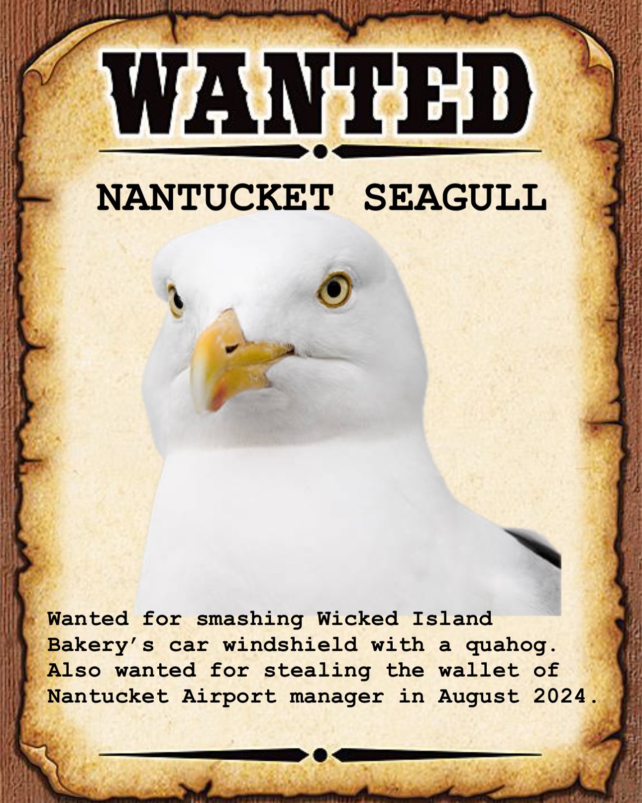 wanted poster