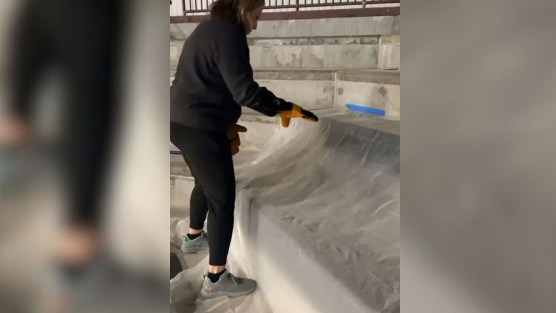 Construction Crew In Texas Finds A Mysterious Creature Under A Tarp And Acts Fast