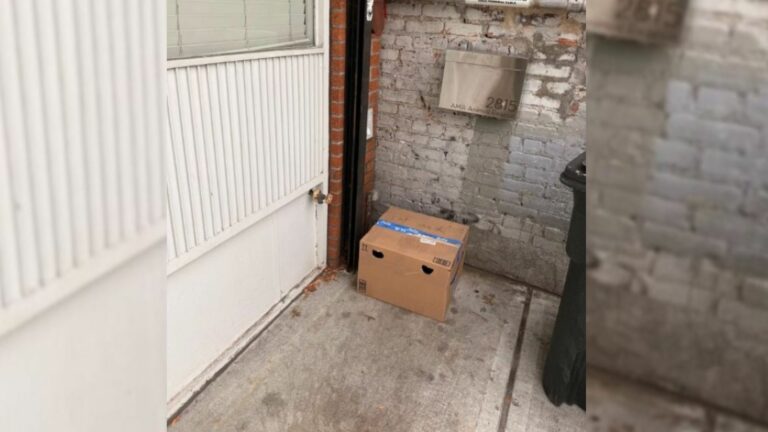 abandoned box