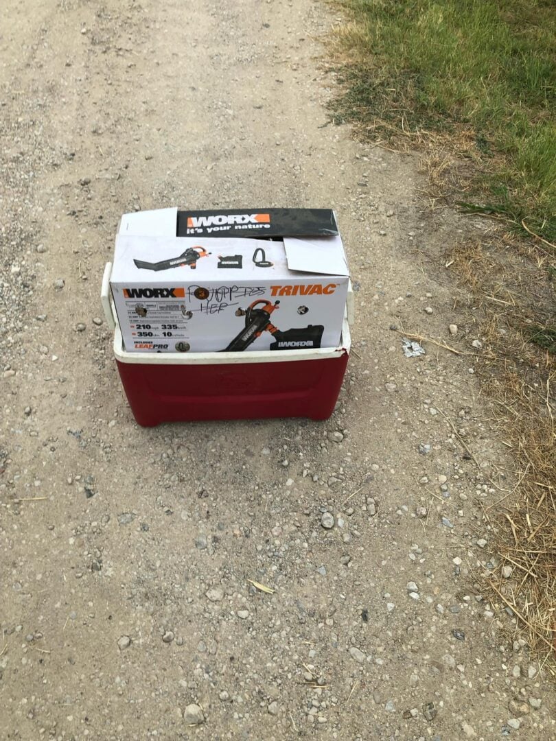abandoned box