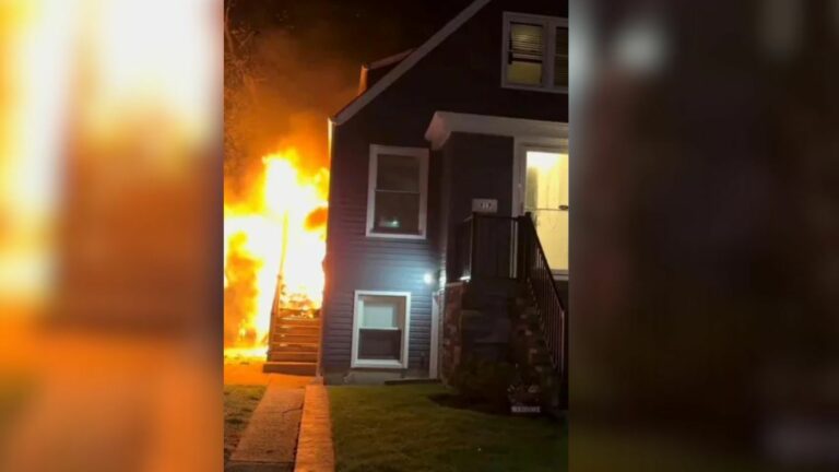 fire in house