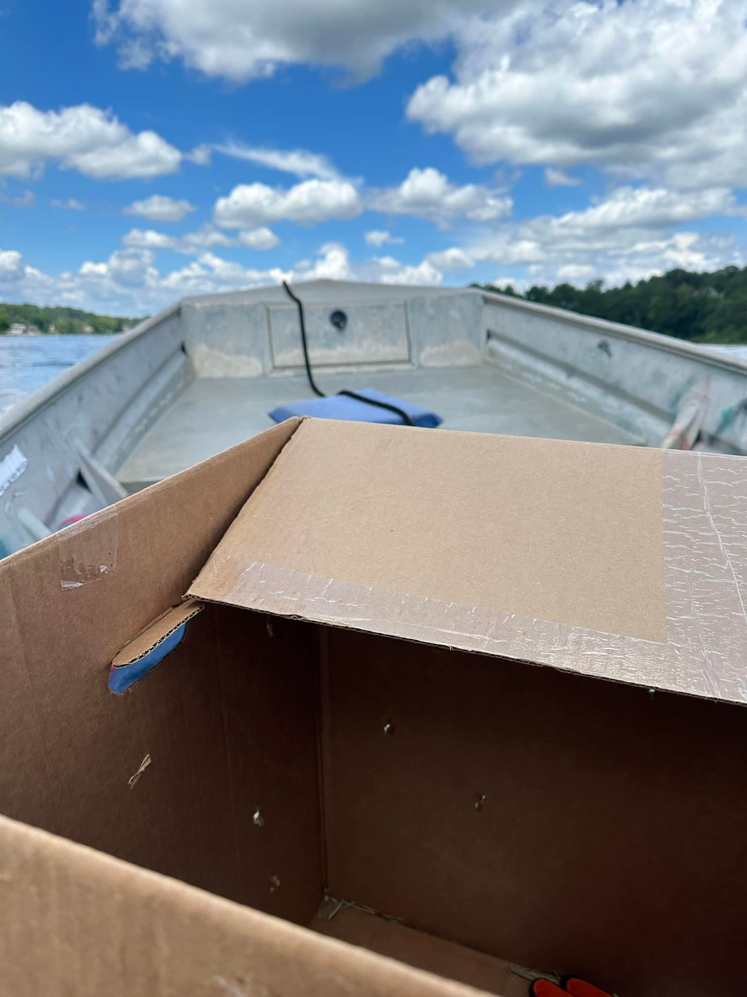 box on boat