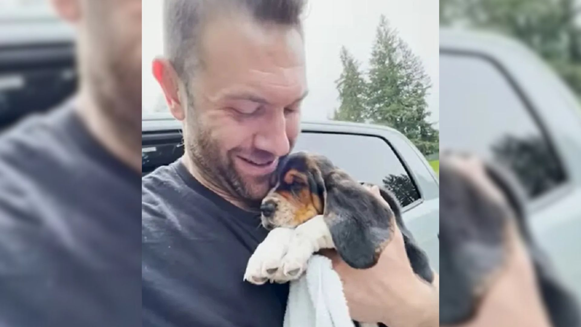 Oregon Family Gives Up A Puppy And Her Rescuer Can Hardly Believe What He Sees