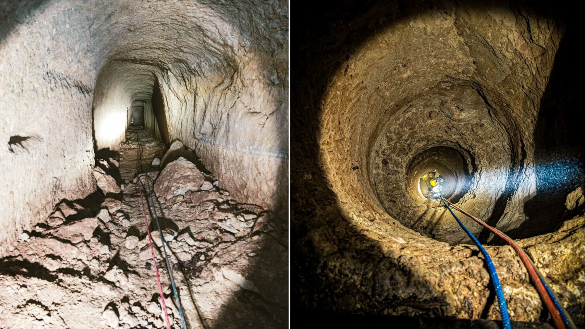 firefighters in tunnels