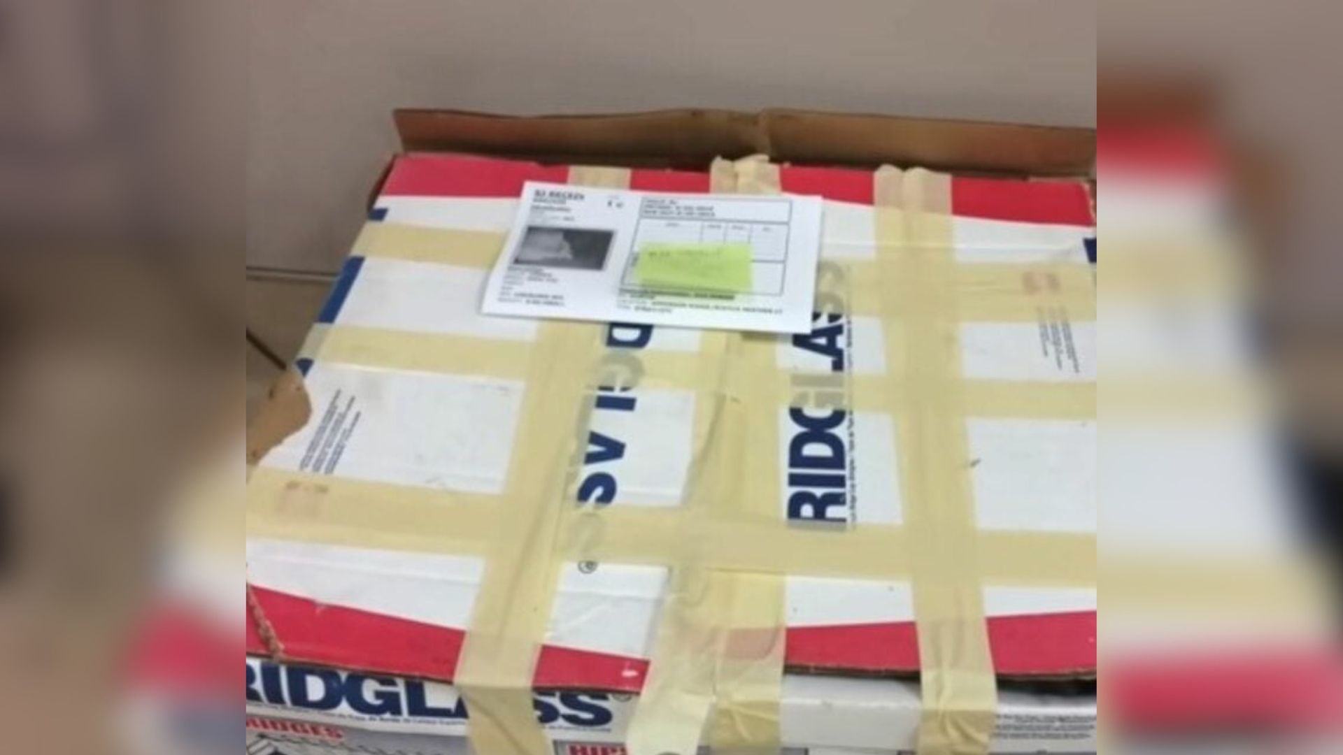 sealed box