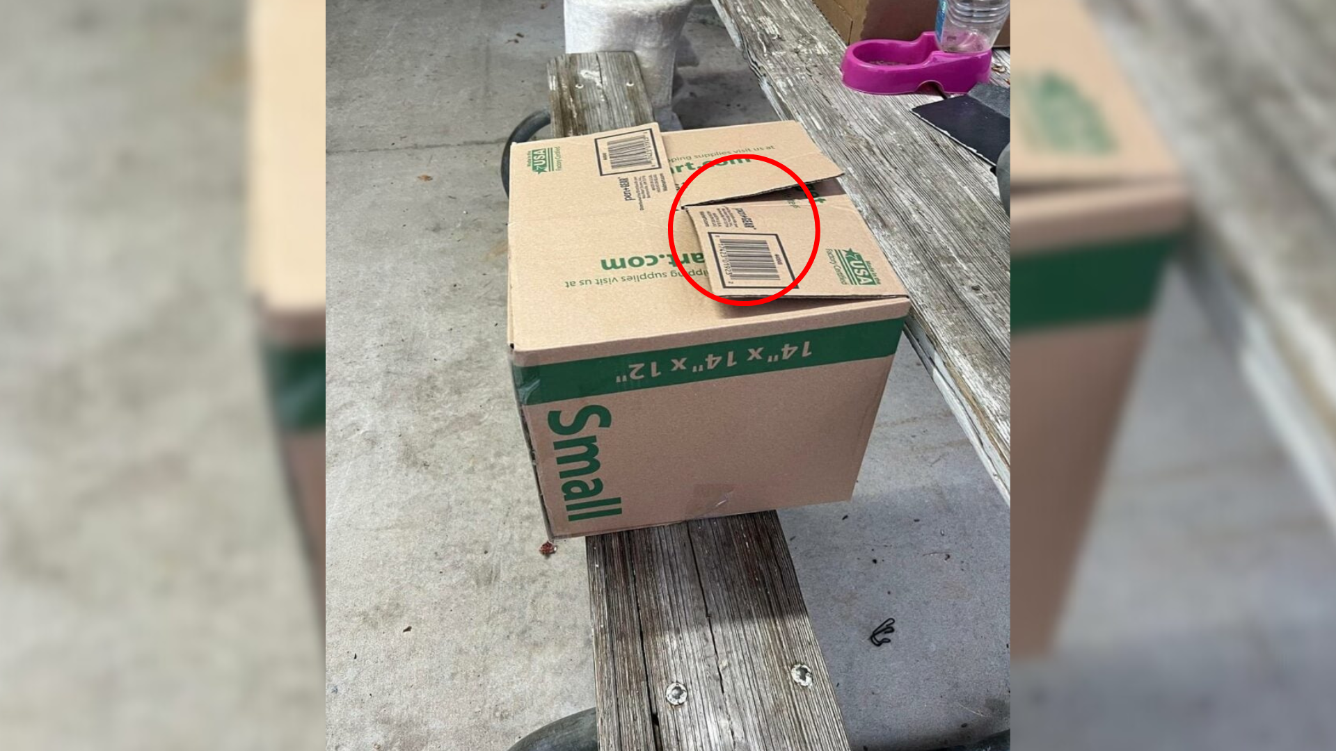 abandoned box