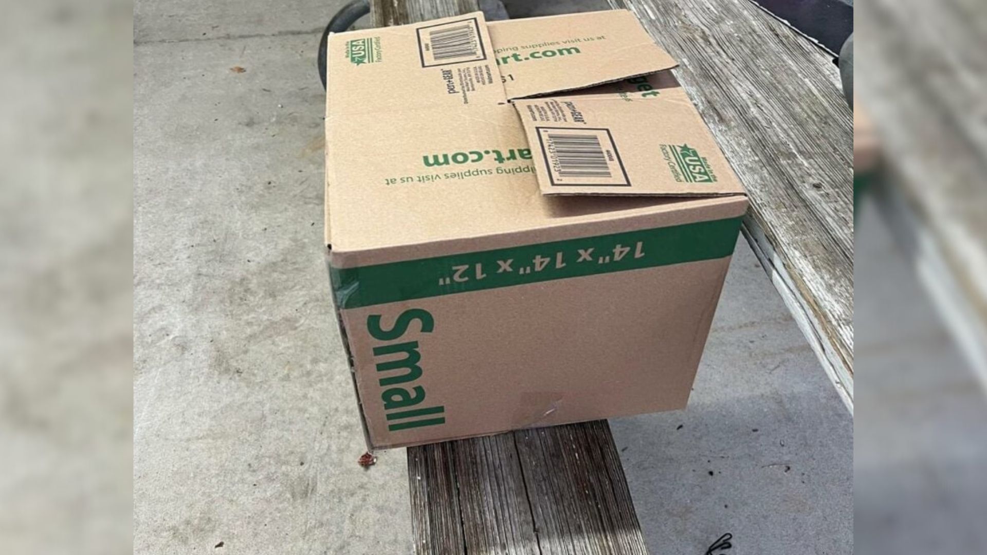 cardboard box