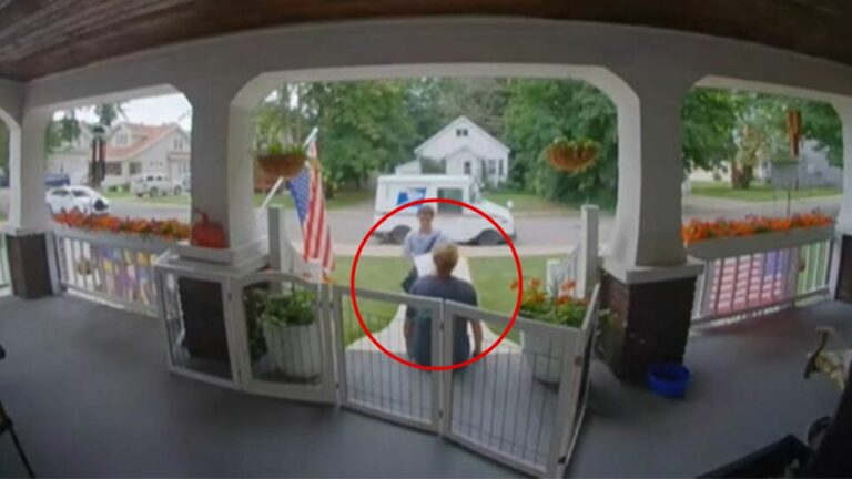 people on porch